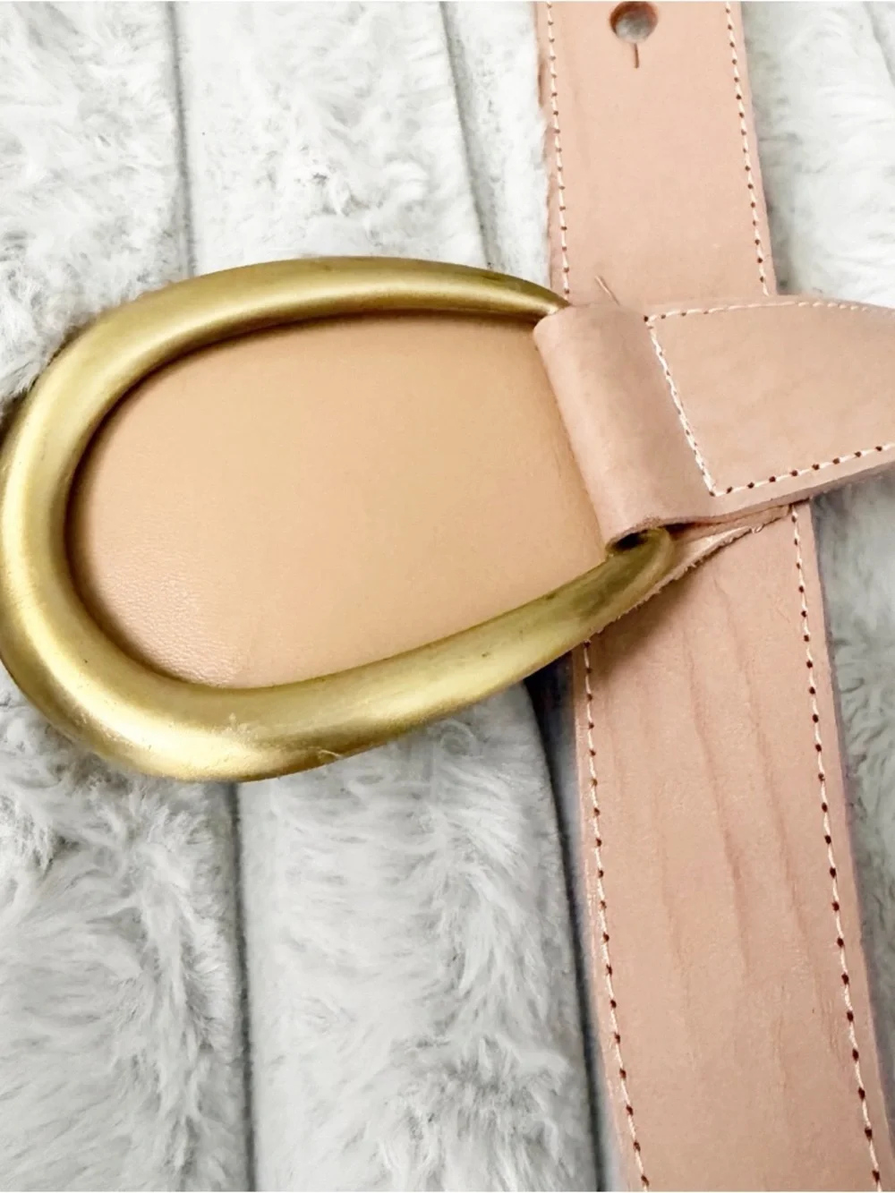 The leather shop genuine leather belt